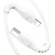 Hoco X55 Trendy Charging Data Sync Cable - Type-C   Lightning   1 Meter   White Supply