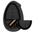 Logitech Lift Vertical Ergonomic Wireless & bluetooth Mouse - Graphite Online now