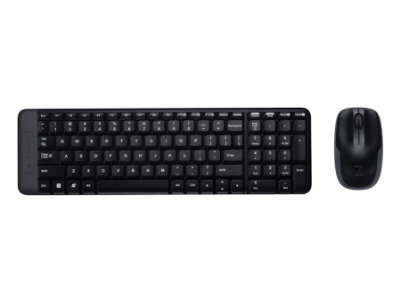 Logitech MK220 - 2.40GHz   Up to 10m   Wi-Fi   Arb Eng - Keyboard & Mouse Combo Sale