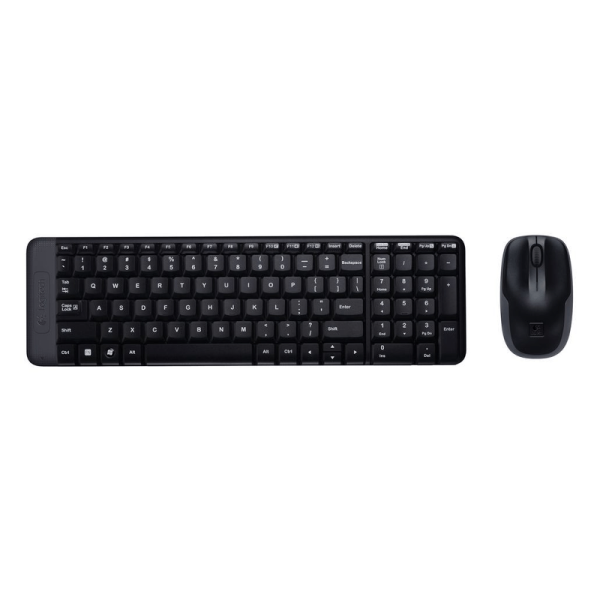 Logitech MK220 - 2.40GHz   Up to 10m   Wi-Fi   Arb Eng - Keyboard & Mouse Combo Sale