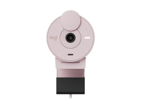 Logitech Brio 300 Full HD Webcam - 2MP   USB-C   wired   Rose For Discount