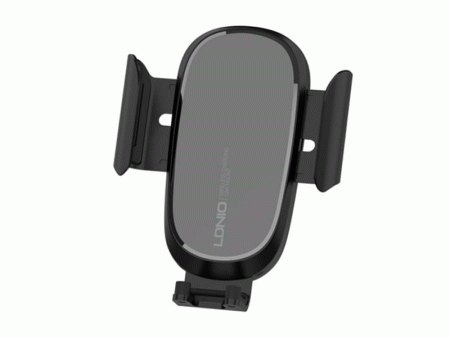 LDNIO MW21-1 Car Mount Wireless Charging - 15W   Black Hot on Sale