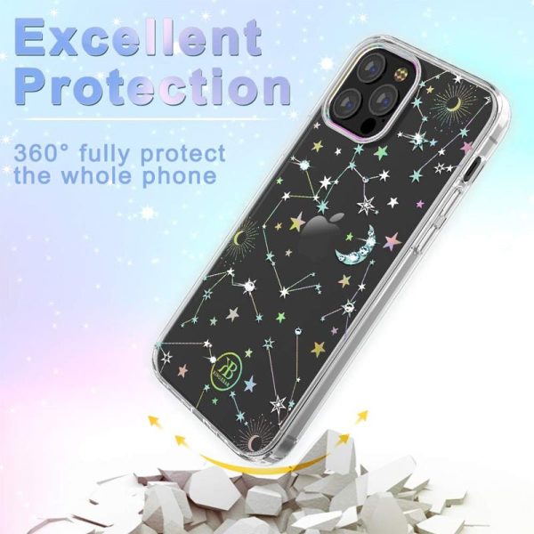 Kingxbar Case For iPhone 12 & 12 Pro - Starry Sky For Cheap