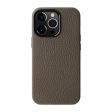 Melkco Paris Premium Leather Case - Apple iPhone 13 Pro Max   Grey For Sale