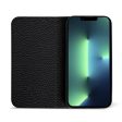 Melkco Wallet Leather Book Case - Apple iPhone 13 Pro Max   Black on Sale