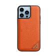 Melkco Leather Snap Case - Apple iPhone 13 Pro   Orange Supply