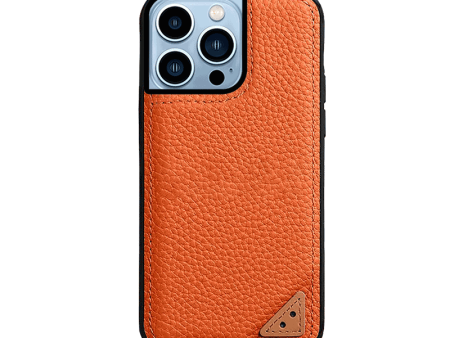 Melkco Leather Snap Case - Apple iPhone 13 Pro   Orange Supply