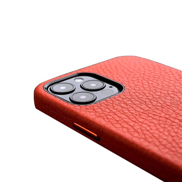 Melkco Paris Premium Leather Case - Apple iPhone 12 12 Pro   Orange Supply