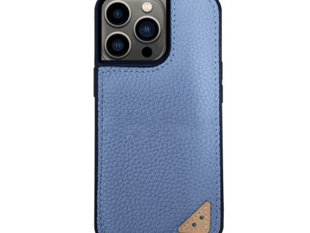 Melkco Leather Snap Case - Apple iPhone 13 Pro   Blue Hot on Sale