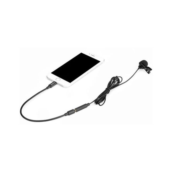 BOYA Digital lavalier for iOS  MAC Windows - Black Fashion