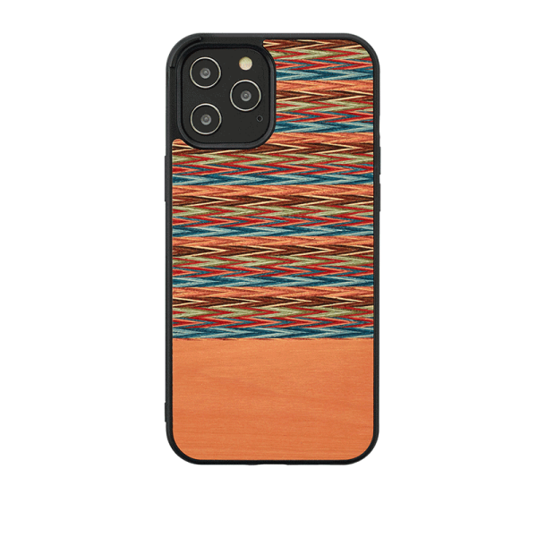 Wooden Case For iPhone 12 & 12 Pro - Browny Check Online