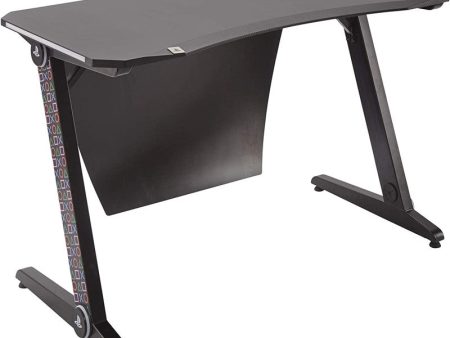 X-Rocker Sony PlayStation - Borealis PC Gaming Desk (2020) with LED s Hot on Sale