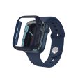 Apple Watch Series 7 Prismart Case - Carbon Fiber Navy For Cheap