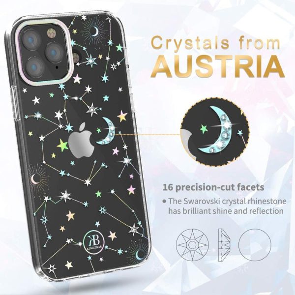 Kingxbar Case For iPhone 12 & 12 Pro - Starry Sky For Cheap