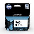 HP 963 Black Original Ink Cartridge - 1000 Pages   Black Color   Ink Cartridge For Discount