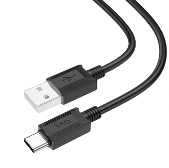 Hoco X73 USB To Type-C 3.0A Charging Data Sync - Black 1M Online now