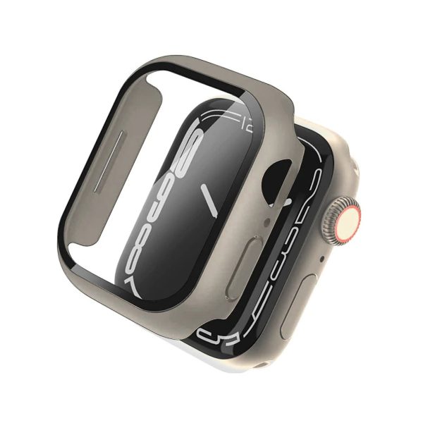 Apple Watch Series 7 Impact Case - Khaki Hot on Sale