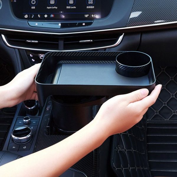 Car Cup Holder With Table Tray - A Whole New Two In One Expander & Tray Multifunctional Car Tray Online