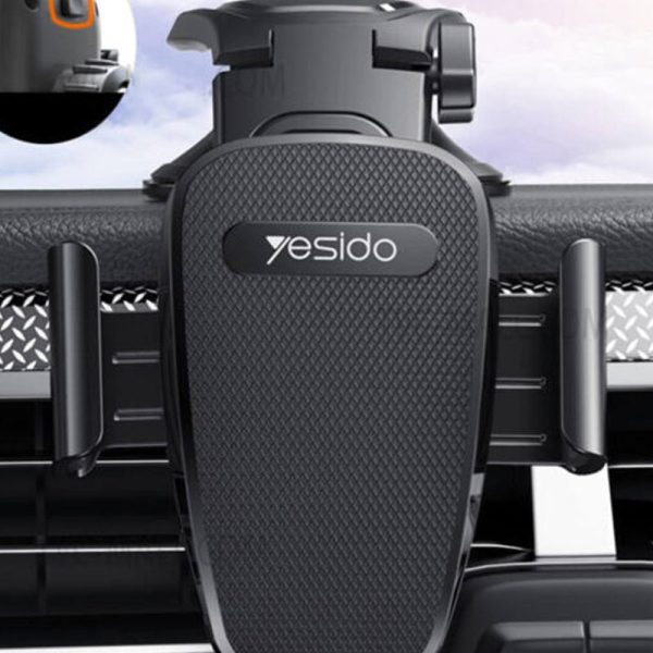 Yesido C130 Phone Holder - Black Hot on Sale