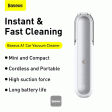 Baseus A1 Car Vacuum Cleaner - 4000PA   Type-C   White Hot on Sale