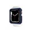 Itskins Spectrum Bumper Case - 44mm   Apple Watch SE   6   5   4   Blue & Black - Pack of 2 Online now