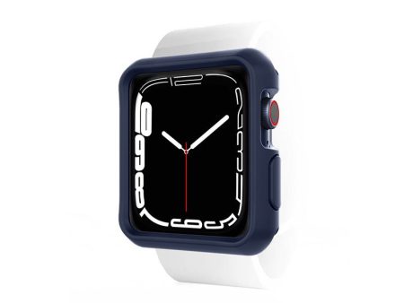 Itskins Spectrum Bumper Case - 44mm   Apple Watch SE   6   5   4   Blue & Black - Pack of 2 Online now