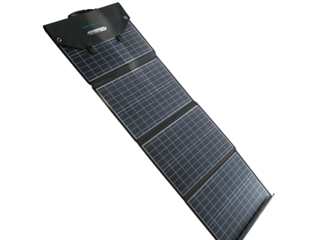 Powerology Universal Folding Solar Panel - 120W   Black Sale