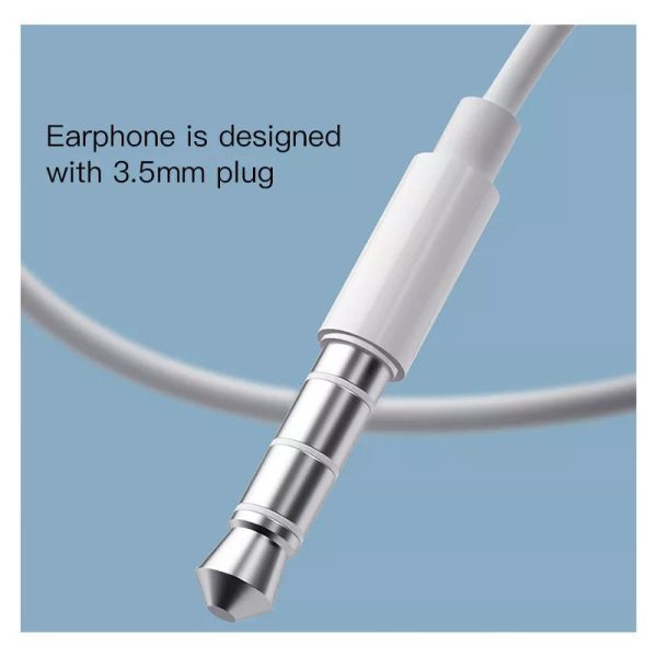 Yesido YH-30 Earphone - 3.5mm Jack   In-Ear   Wired   White For Discount