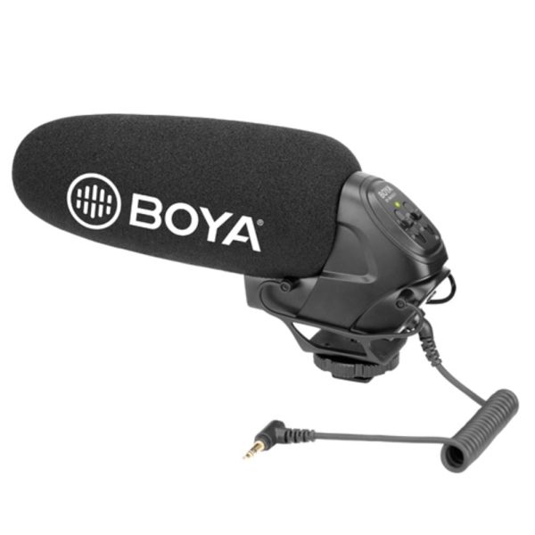 BOYA Super-cardioid Shotgun Microphone - Black Online Hot Sale