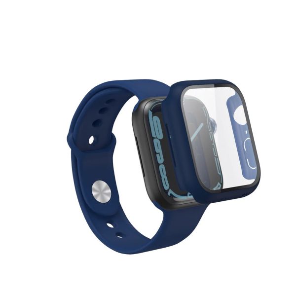 Apple Watch Series 7 Impact Case - Navy Hot on Sale