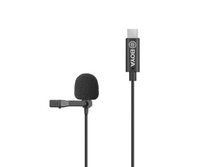 BOYA Digital lavalier for Android  MAC Windows - Black Cheap