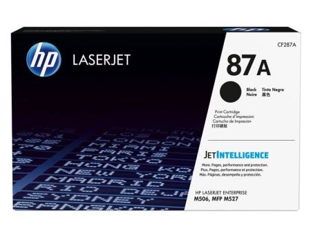 HP 87A Black Color - 9K Pages   Black Color   Toner Cartridge Sale