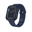 Apple Watch Series 7 Prismart Case - Carbon Fiber Navy For Cheap