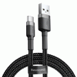 Baseus Cafule Type-C Charging Cable - 3 Meter   2A   Black For Cheap