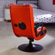 X-Rocker Nintendo Super Mario Pedestal Folding Chair with Built-In 2.1 Audio Gaming Chair Sale