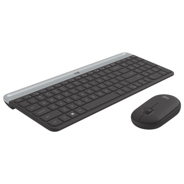 Logitech MK470 Slim Wireless Keyboard Mouse Combo - Arb Eng For Cheap