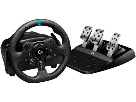 Logitech G923 Driving Force Racing Wheel - PS5   PS4 & PC   Black For Cheap