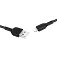 Hoco X20 Flash Charging Data Sync Cable - Lightning   2 Meter   Black Online now