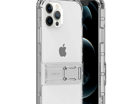 Araree Mach Stand Case For iPhone 12 Pro Max - Clear Online Sale