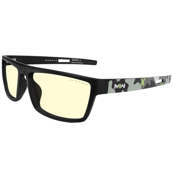 Gunnar Call of Duty Tactical Edition Gaming Eyewear Amber Tint - Onyx Hot on Sale