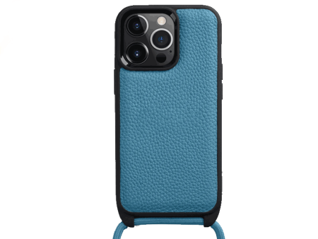 Melkco Stripthing Series Leather Case - Apple iPhone 14 Pro Max   Sky Blue Supply