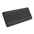 Logitech K650 SIGNATURE Bluetooth Keyboard - Graphite - Arb For Sale