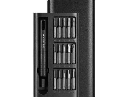 Powerology 30-In-1 Precision Screwdriver Set - Grey Online Sale