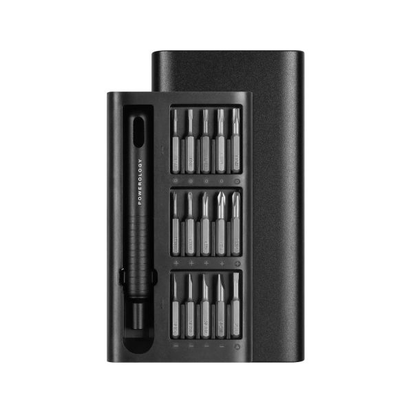 Powerology 30-In-1 Precision Screwdriver Set - Grey Online Sale