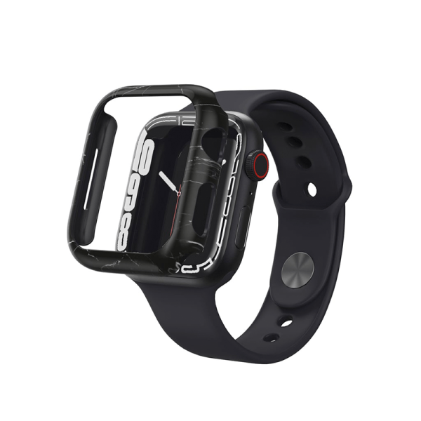 Casestudi Prismart Case For Apple Watch Series 7- 45mm - Marble Black Online Hot Sale