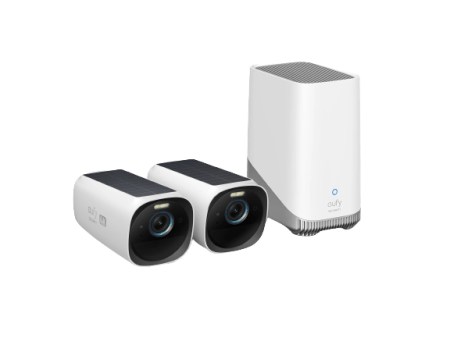 Eufy Cam 3 4K (2 Camera Kit) - White For Discount