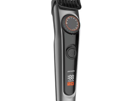 Porodo Lifestyle High-Precision Beard Trimmer With Digital Display - Black Cheap