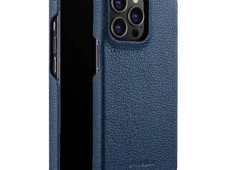 Melkco Paris Premium Leather Case - Apple iPhone 13 Pro   Dark Blue Cheap