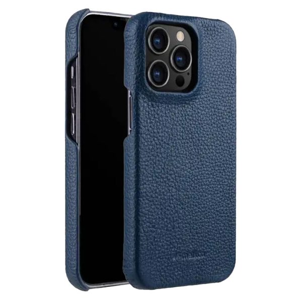 Melkco Paris Premium Leather Case - Apple iPhone 13 Pro   Dark Blue Cheap