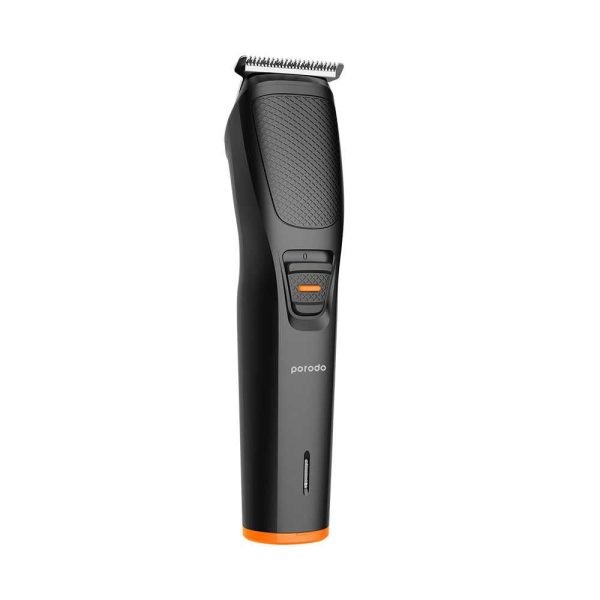 Porodo Lifestyle Wide T-Blade Beard Trimmer 4 Combs Included - Black For Discount